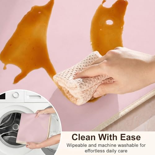 Basumee Splat Mat for Under High Chair, Waterproof & Mess-Proof Floor Mat - Image 3