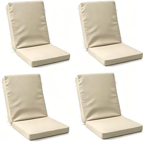 Outdoor High Back Chair Cushion Cover by Sqodok