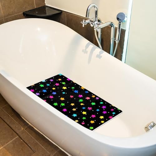 Non Slip Shower Mat Bathtub Mat 15.1x26.8 Inch, Quick Dry Bath Mat - Image 5