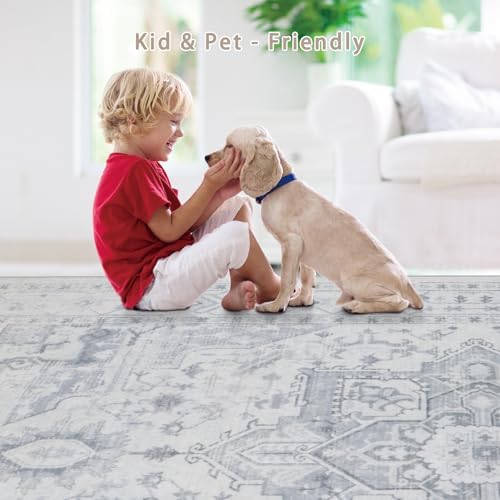 Washable Rugs 6x9 Area Rugs for Living Room, Dining Room - Image 5