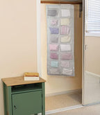 Simple Houseware 24-Pocket Double-Sided Hanging Closet Organizer - Image 5