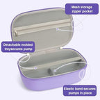 Wearable Breast Pumps Carrying Case, Hard Shell Breast Pump Bag - Image 3