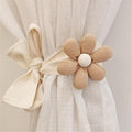 2 Pack Curtain Tiebacks Flower Curtain Ties by Unknown