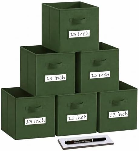 Storage Bins, 13 Inch Cube Storage Bin by Anyoneer