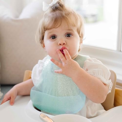 Magnetic Silicone Baby Bib – Waterproof, Dishwasher Safe, BPA Free Food-Grade - Image 2
