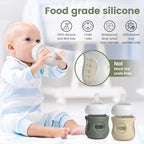 4Pack Silicone Sleeves for Philips Avent Natural Glass Baby Bottles - Image 2