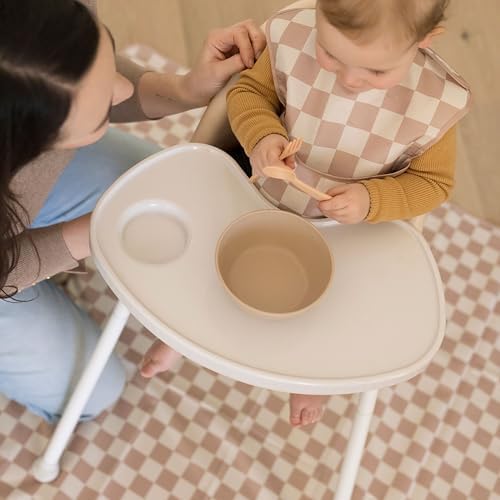 Tiny Twinkle Splat Mat for Under High Chair or Table | 44" x 44" Waterproof & - Image 5