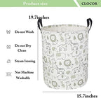 CLOCOR Laundry Basket, Collapsible Storage Baskets, Room Decor, Gift - Image 6