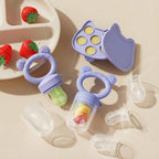 Baby Breastmilk Popsicle Molds & Baby Fruit Feeder, Infant Food Freezer Tray - Image 2