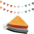 Oudain 2 Pcs Pennant Banner Flags Nursery Garland Triangle, Mixed Color by Oudain