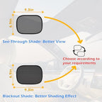 Car Window Shades, 2 Packs Mini Car Sun Shade - Image 4