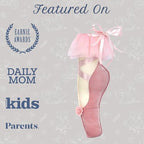 MON AMI Ballet Slipper Plush Accent Pillow, 14-Inch Dance Décor Gift - Image 6