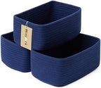 MiniArk Small Storage Baskets for Organizing | Closet Organizer Bins | Shelf by MiniArkStorageBasketsHome