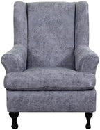 CRFATOP Wingback Chair Covers Stretch Armchair Slipcovers by CRFATOP