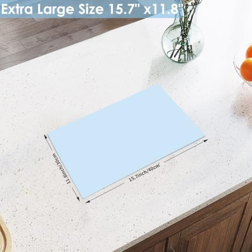 11.8''x15.75'' Silicone Mats, Food Grade Silicone Pad Table Mat - Image 4