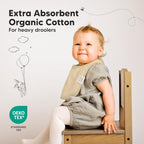 KeaBabies 8-Pack Organic Baby Bibs - Image 5