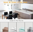 12 Pack Corner Protector, Baby Safety Corner Bumpers Covers, Furniture & Sharp - Image 5