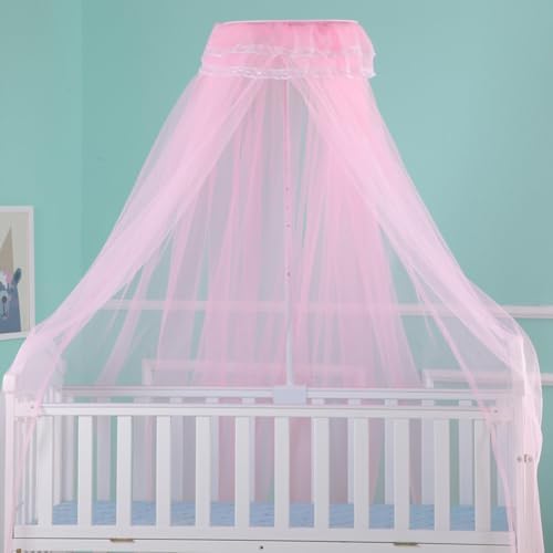 haozaikeji Baby Crib Mosquito Net Breathable Crib Canopy Netting Baby Bed Cot - Image 2