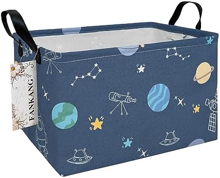 Rectangular Space Storage Bin Nursery Hamper by FANKANGStorageBasket
