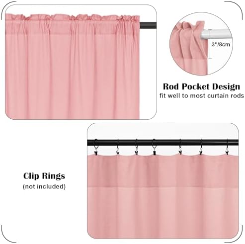 FRAMICS Farmhouse Cotton Linen Curtains - Image 5