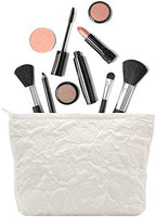 PAZIMIIK Makeup Bags for Purse Zipper Cosmetic Pouch Large Travel Canvas Make - Image 4