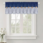 ASPMIZ Farmhouse Cotton Linen Valances by ASPMIZ