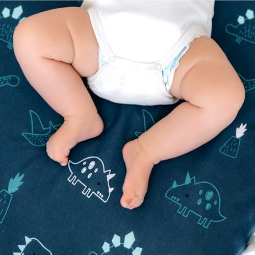 Dreamology Mini Crib Sheets, Pack and Play Sheets Fitted, 100% Cotton - Image 3