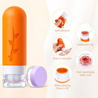 Tocelffe Travel Containers for Toiletries, travel bottles for Toiletries - Image 4