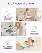 2-in-1 Foldable Baby Bathtub - Image 5