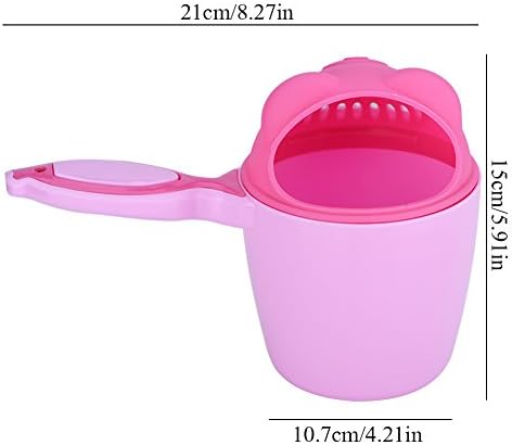 Zerodis Shampoo Cup, Baby Shampoo Cup Cute Kids Wash Hair Bathing Flusher Cup - Image 5
