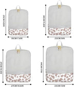 4 Set Packing Cubes Travel Luggage Organizers Compression cubes - Image 2