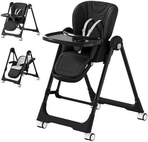 3-in-1 Foldable High Chairs for Babies and Toddlers by Unknown