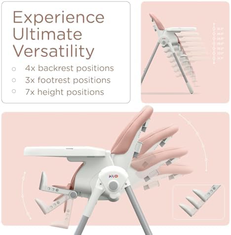KÜB 3-in-1 Foldable & Portable Baby High Chair - Image 2