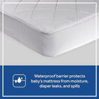 Sealy Baby Cool Comfort Cooling Breathable Waterproof Crib Mattress Protector - Image 3