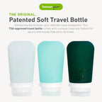 humangear GoToob+ 3-Pack, Spring Green/Mint/Forest - Image 2