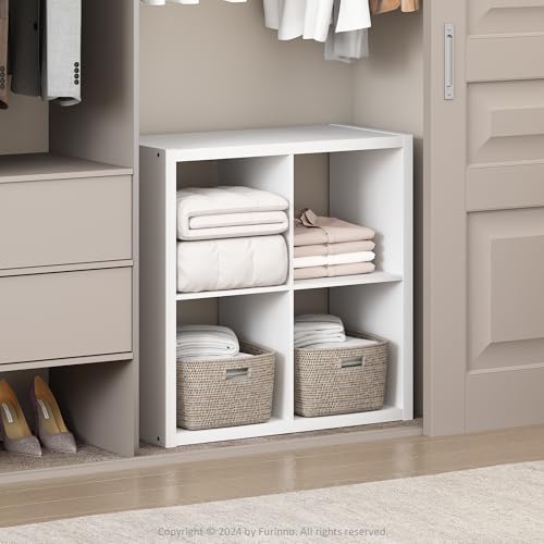 Furinno Cubic Extra Thick 4-Cube Closet Organizers and Storage by Furinno-FitsYourSpaceFitsYourBudget