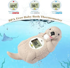 Baby Bath Thermometer for Infants Otter Baby Water Thermometer for Bathtub - Image 4