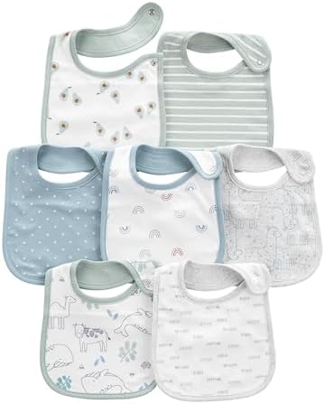 Simple Joys by Carter's Baby 7-Pack Teething Bibs by SimpleJoysbyCarters