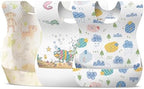 30/60pcs Baby Disposable Bibs-Individually Packaged, Leak Proof and Convenient by AIQIAOXIN