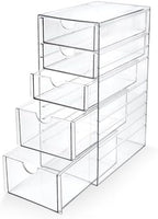 Prsildan Hair Accessories Organizer Acrylic Drawer by Prsildan