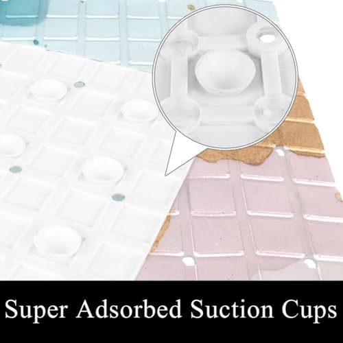 Non Slip Shower Mat Bathtub Mat 15.1x26.8 Inch, Quick Dry Bath Mat - Image 3