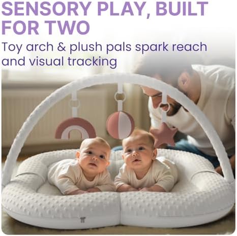 Twins Baby Play Mats for Floor Activity Gym - Image 4