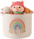 Toy Storage Baskets Woven Cotton Rope Storage Basket by INough