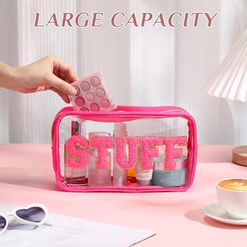 4 Pcs Mama and Baby Toiletry Bag Diaper pouch, Bright Color - Image 4