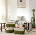 DECOMOMO Storage Bins, Large Fabric Storage Baskets - Image 5