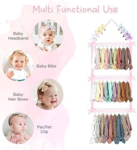 POVETIRE Headband Holder Head Bands Organizer - Image 5