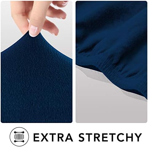 PureFit Stretch Loveseat Covers Fleece Couch Covers - Image 4