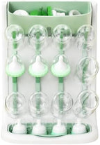 Vertical Baby Bottle Drying Rack, Space-Saving Countertop Dryer, Holds 12 by Unknown