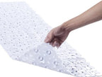 Webos Bath Shower Mat Non Slip: Extra Large Pebble Bathtub mat by Webos
