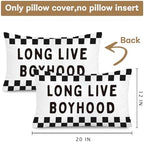 Long Live Boyhood 12x20 Pillow Cover - Image 3